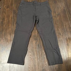 Style & Co. Black Women's Stretch Trousers